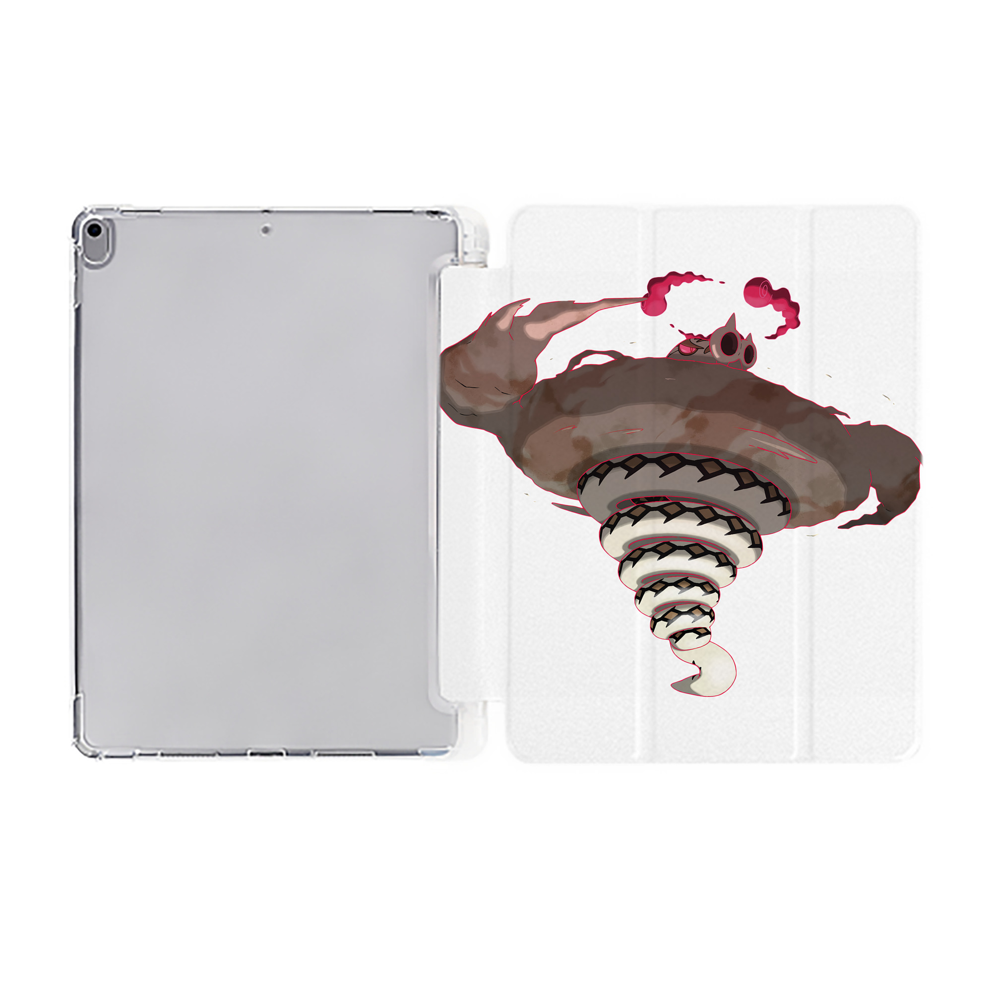 （画像用） ポケットモンスター Pokémon IPad ケース ペン収納付き 三つ折りスタンド PUレザー×シリコン 対応機種9.5/10.5/10.9インチ